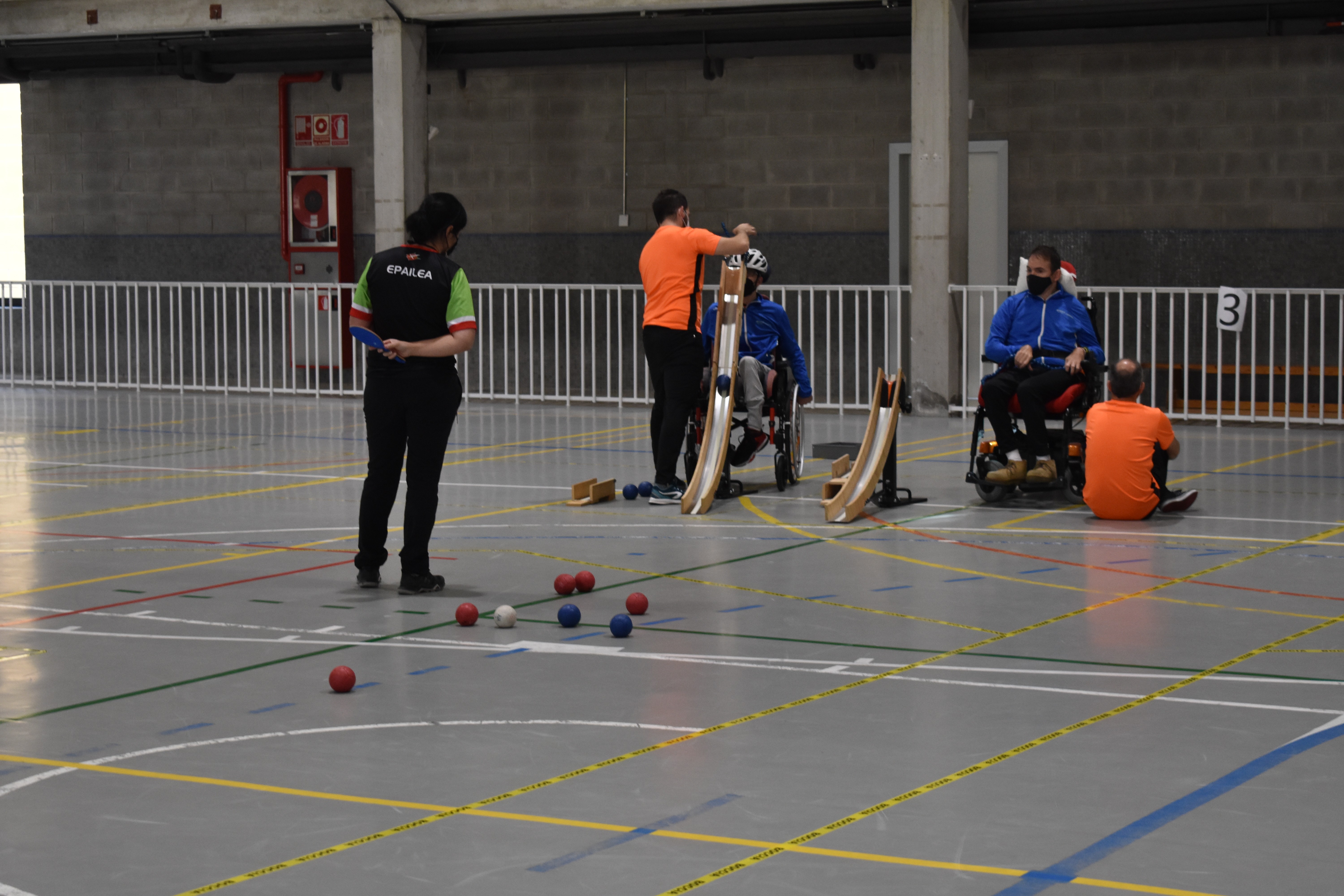 Dos navarros al frente de la Liga Norte de Boccia